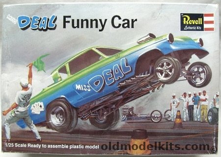 Revell 1/25 Miss Deal Funny Car - with Loewy-Designed Studebaker Body, H1266 plastic model kit